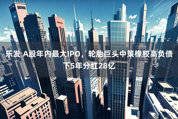 乐发 A股年内最大IPO，轮胎巨头中策橡胶高负债下5年分红28亿